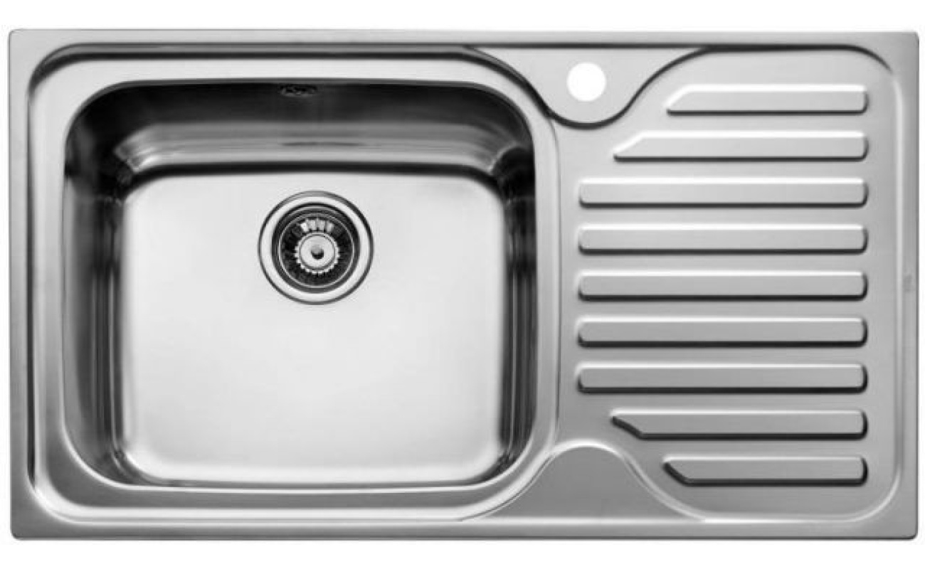 Teka Classic 1B 1D 86 Max pravý - Nerezový kuchynský drez