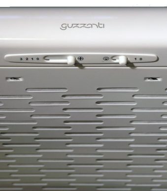 Guzzanti ZRW 50 White - Podskrinkový digestor 50 cm - Zospodu